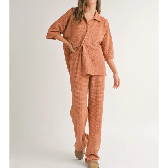 NEW - Knitted Matching Set - Picture 1 of 4